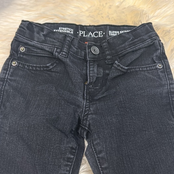 H&M Gray Nautical Theme Sweater & The Children’s Place Black Skinny Jeans 2-4T - Picture 8 of 11